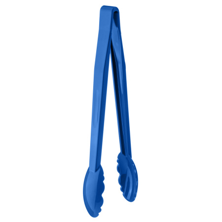 Щипцы универсальные 30 см. синие поликарбонат (до +120°C) MGprof /1/20/ 