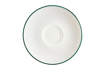 Блюдце d=160 мм. Линеа Зеленый (чашка 78095,78096,78097), форма Гурмэ Bonna /1/6/1848/