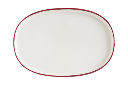 Блюдо овальное 340*230 мм. Линеа Бургундия, форма Хюгге Bonna /1/6/534/