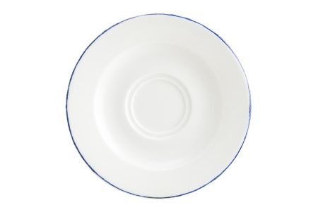 Блюдце d=160 мм. Ретро синий край (чашка 70921, 70690) Bonna /1/6/1848/ ВДОХНОВЕНИЕ