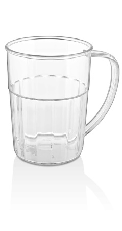 Кружка для пива  500 мл. d=100 мм. h=140 мм. поликарбонат, прозрачн. GP /1/50/