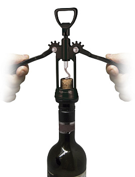 Штопор рычажный 17 см. нерж. VB /1/12/48/ АКЦИЯ