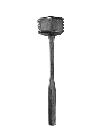 Молоток для отбивания мяса алюм. 0,19 кг 5*3 см. 24 см. /1/100/ Молоток для отбивания мяса алюм. 0,19 кг 5*3 см. 24 см. /1/100/