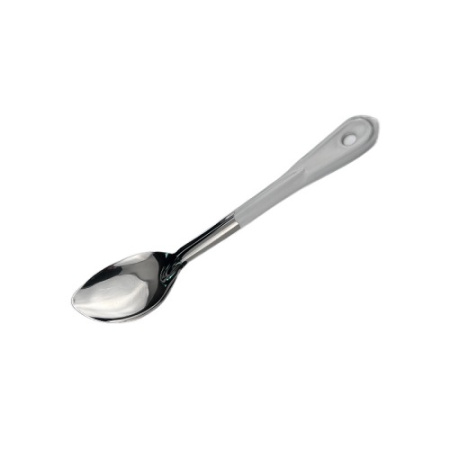 Ложка гарнирная 28,5 см., L ручки 19 см. нерж. белая ручка MGsteel /1/12/144/