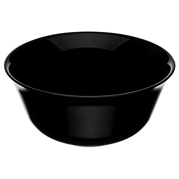 Салатник d=120 мм. 330 мл. h=55 мм. Эволюшн Блэк /6/24/3024/