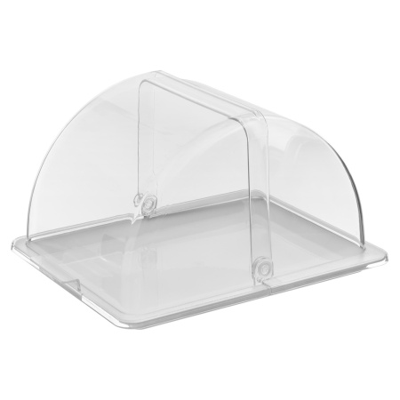 Поднос для подачи GN 1/2 32,5*26,5 см. поликарбонат, белый б/крышки (крышка 76828, 76829) GP /1/24/