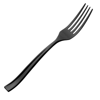 Вилка столовая Инфинито Блэк 18/10  3 мм 21 см. Pinti /12/ АКЦИЯ