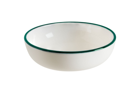 Салатник d=140 мм. 350 мл. h=50 мм. штабелир. Линеа Зеленый, форма Хюгге Bonna /1/12/