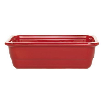 Гастроемкость 1/3 h=100 мм. 325*176 мм. 3,1 л. красная керам Emile Henry /1/3/210/ ТП АКЦИЯ