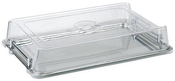 Крышка GN1/1 53*32,5 см. h=9 см. пластик APS /1/ Крышка GN1/1 53*32,5 см. h=9 см. пластик APS /1/