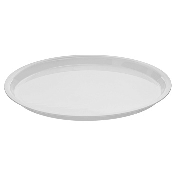 Поднос для подачи d=29 см. поликарбонат, белый б/крышки (крышка 76833) GP /1/24/