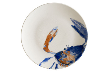 Тарелка d=190 мм. Аквелис краб, форма Гурмэ Bonna /1/12/1560/