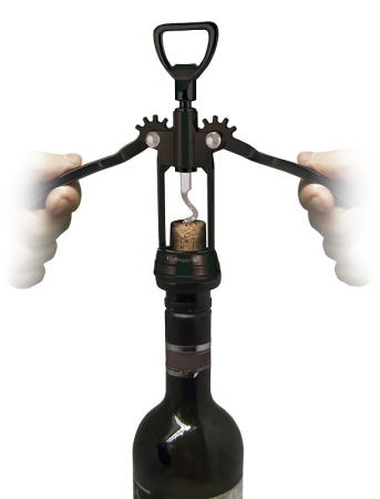 Штопор рычажный 17 см. нерж. VB /1/12/48/ АКЦИЯ