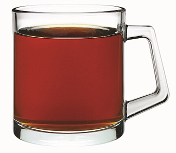 Кружка 380 мл. d=85 мм. h=91 мм. прозрач. Бейзик /12/576/ Кружка 380 мл. d=85 мм. h=91 мм. прозрач. Бейзик /12/576/