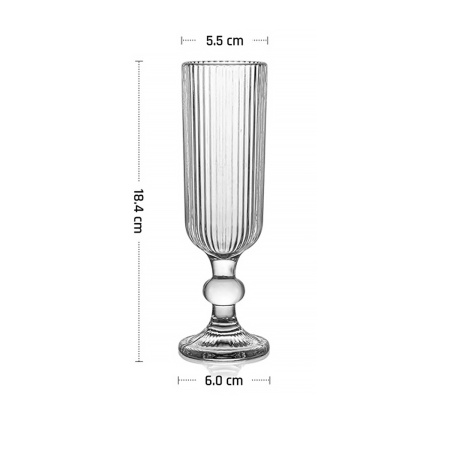 Бокал-флюте 160 мл. d=55/60 мм. h=184 мм. MGline /6/24/