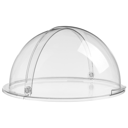Крышка для подносов,корзин d=40 см. h=20 см. с ручками, поликарбонат, прозрачная GP /1/6/ 