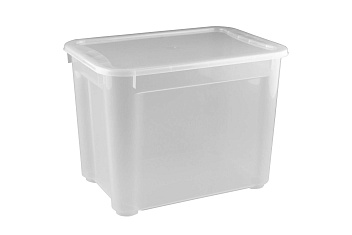 Контейнер для продуктов прямоуг. 22 л. 38,9*27,5*28,6 см. п/п Кристалл  /1/5/