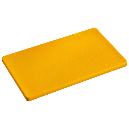 Доска разделочная п/п 250*150*10 мм. желтая MGprof /1/24/