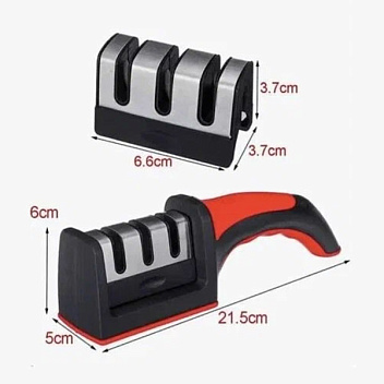 Ножеточка ручная с 3-мя слотами, 21,4 см. /1/ Ножеточка ручная с 3-мя слотами, 21,4 см. /1/