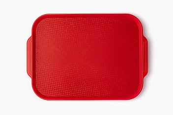 Поднос 45*34,5 см. красный (малиновый) поверхность классик MGprof /1/10/